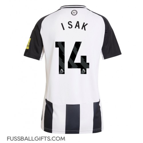 Newcastle United Alexander Isak #14 Fußballbekleidung Heimtrikot Damen 2024-25 Kurzarm